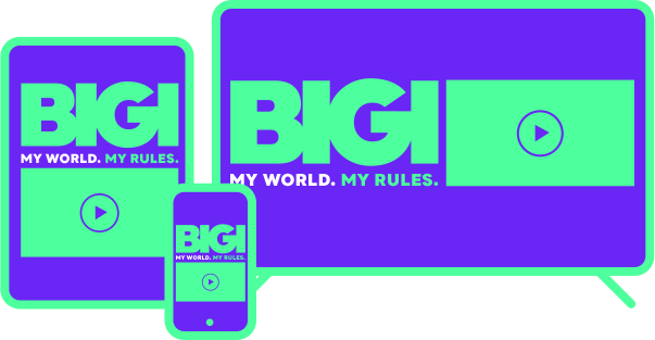 אפלייקצית BIGI זמינה בחנות האפליקציות של מגוון מכשירים